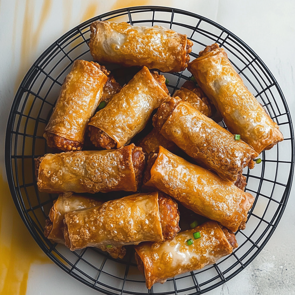 Recipe preparation for cheeseburger egg rolls