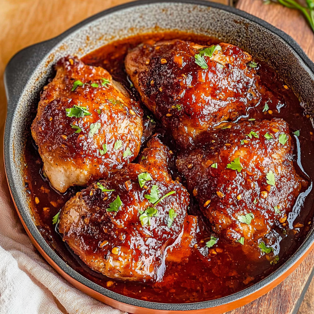 Recipe preparation for brown sugar chicken