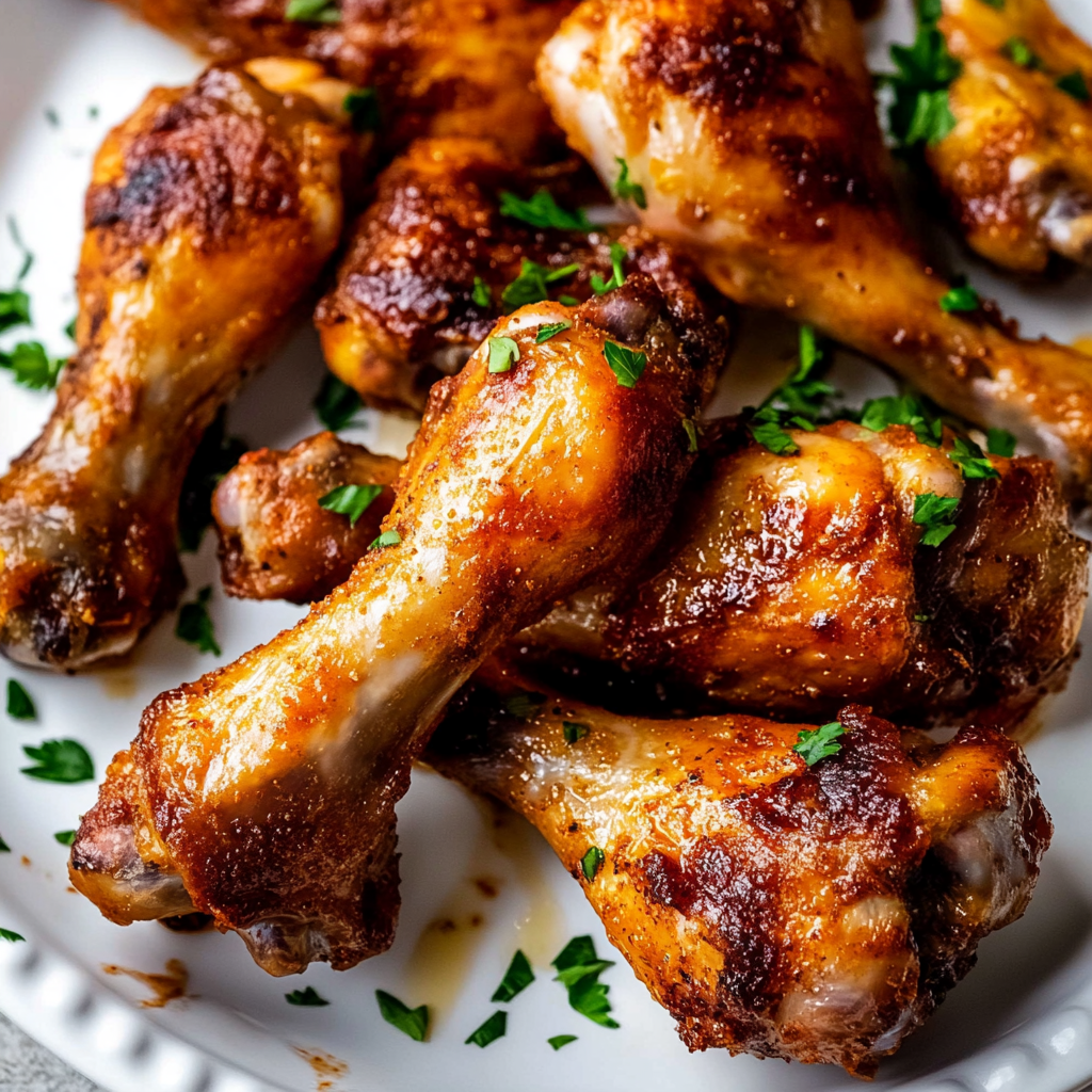 Recipe preparation for baked chicken legs