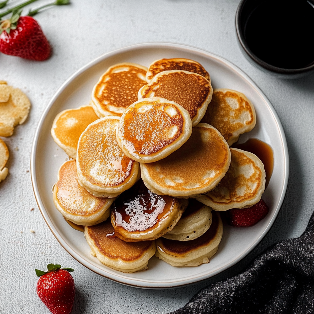 Recipe preparation for mini pancakes