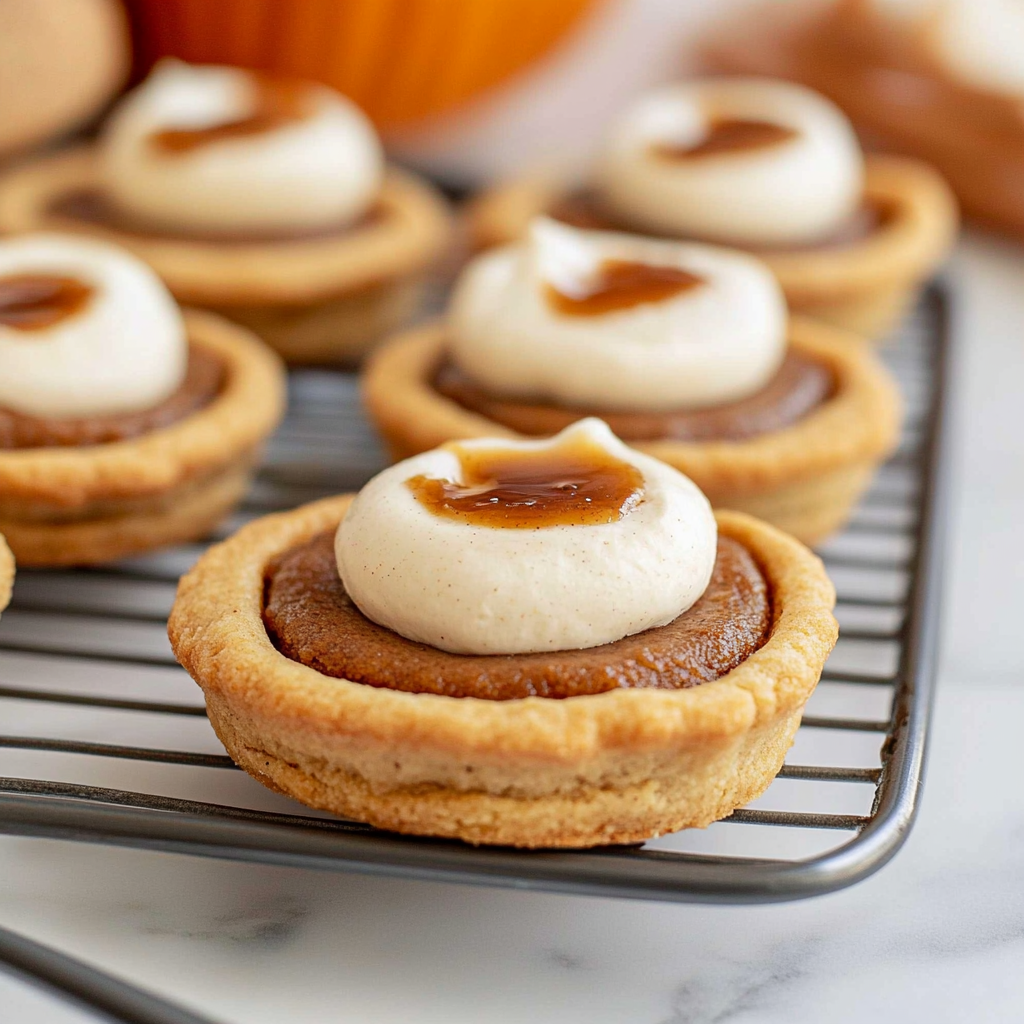 Recipe preparation for pumpkin pie cookie