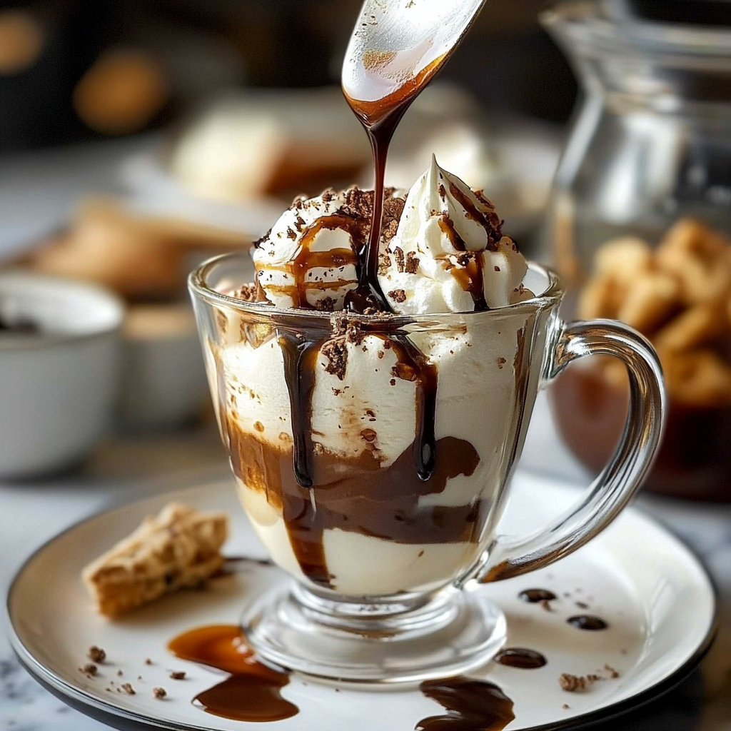 Recipe preparation for affogato