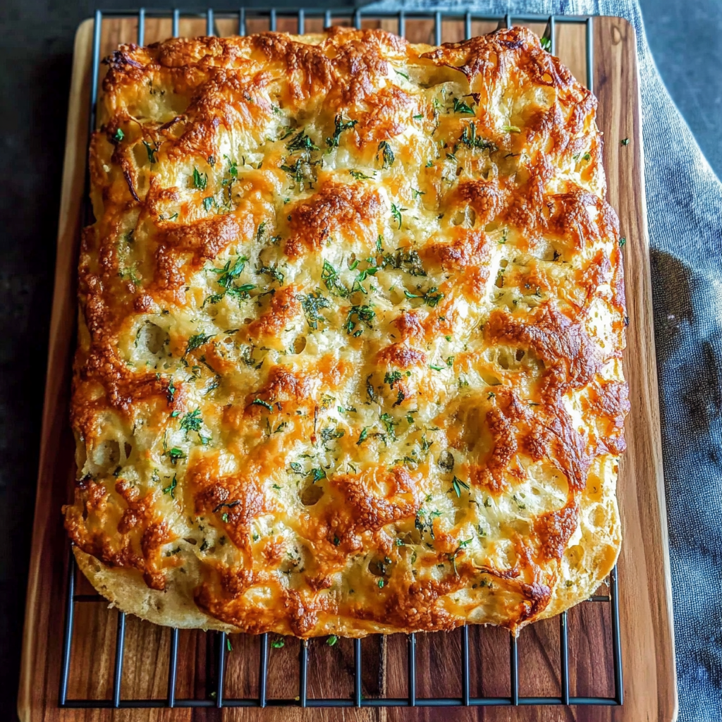 Recipe preparation for focaccia