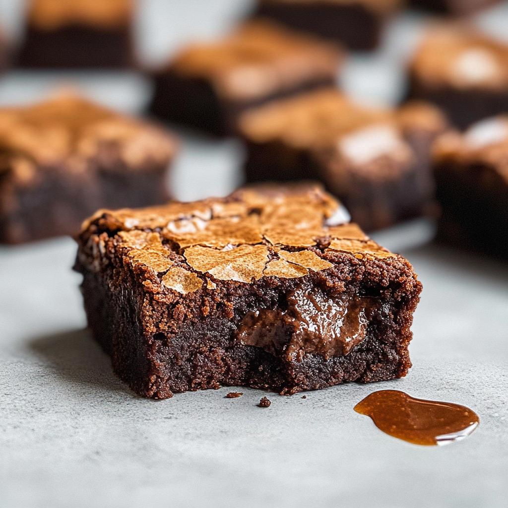 Recipe preparation for fudge brownies