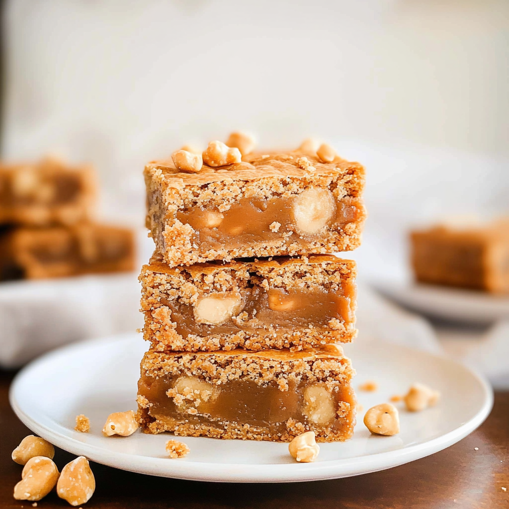 Recipe preparation for blondies recipe
