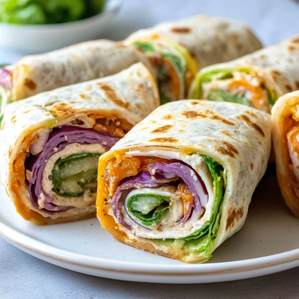 Recipe preparation for turkey wrap