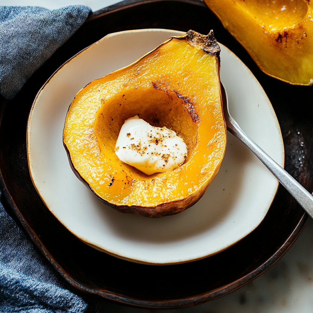 Recipe preparation for acorn squash recipe