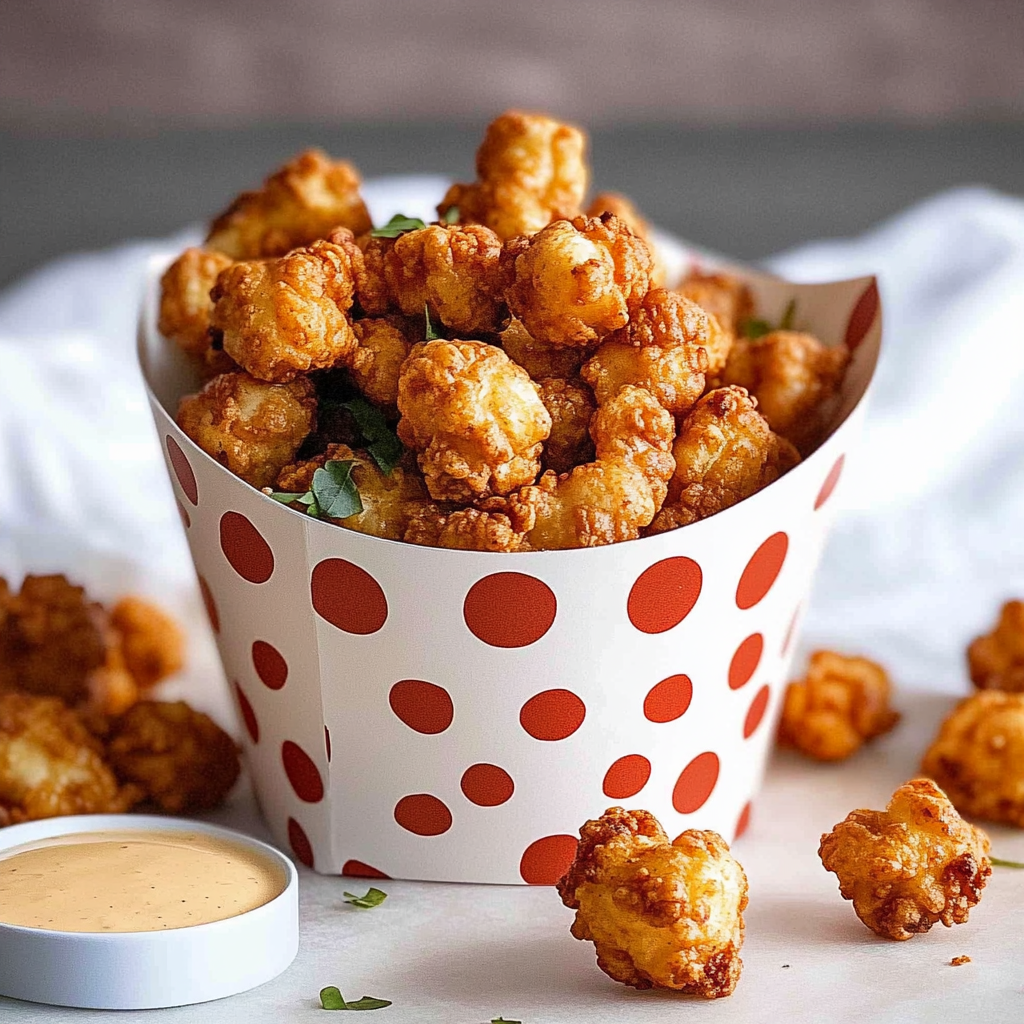 Recipe preparation for popcorn chicken