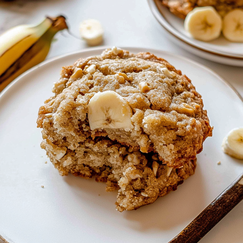 Recipe preparation for banana bread cookies