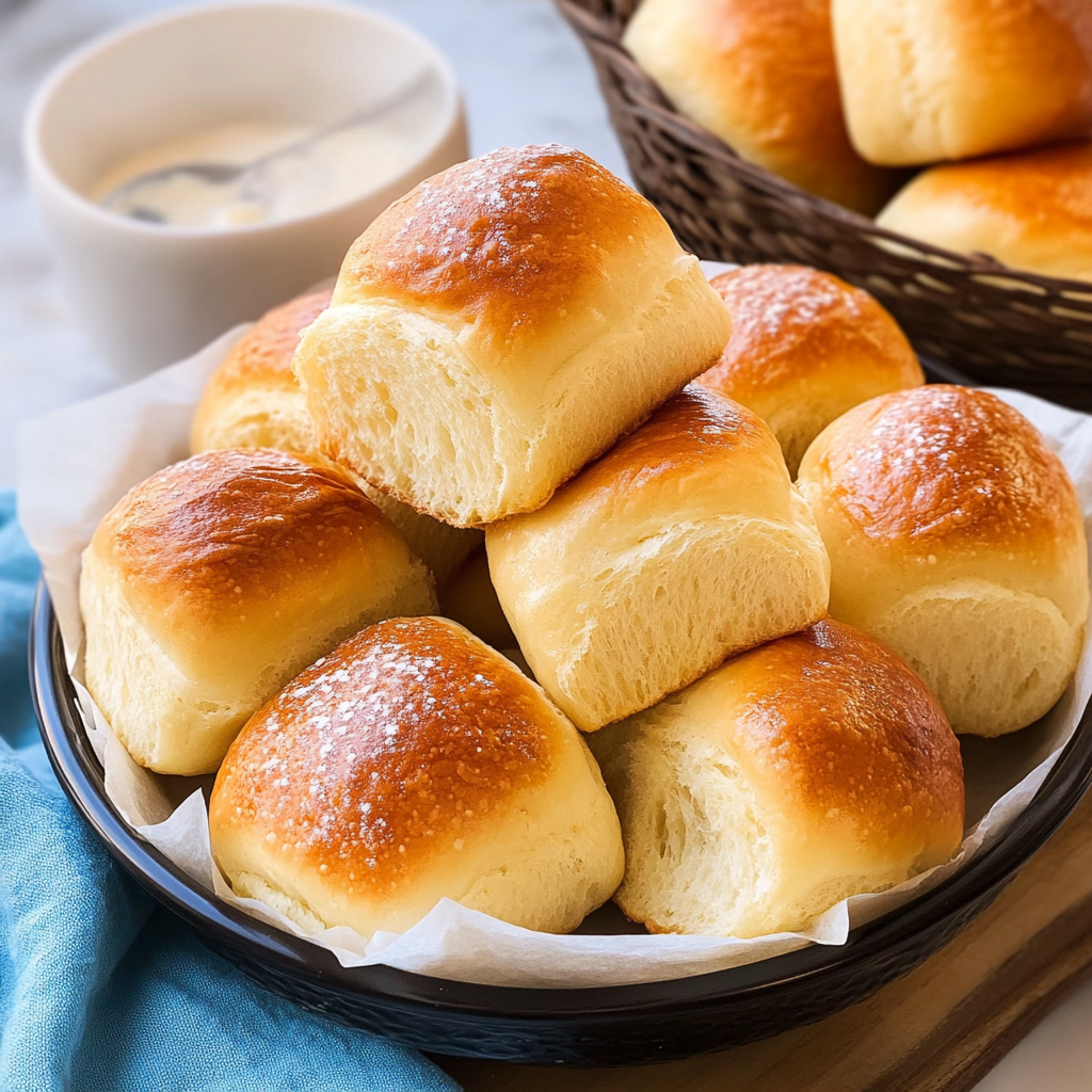 Recipe preparation for dinner rolls recipe