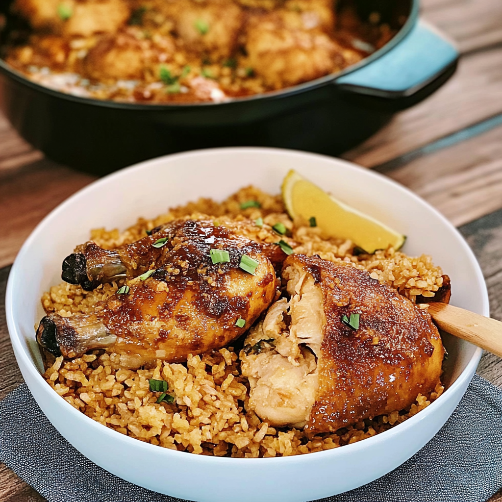 Recipe preparation for chicken and rice recipes