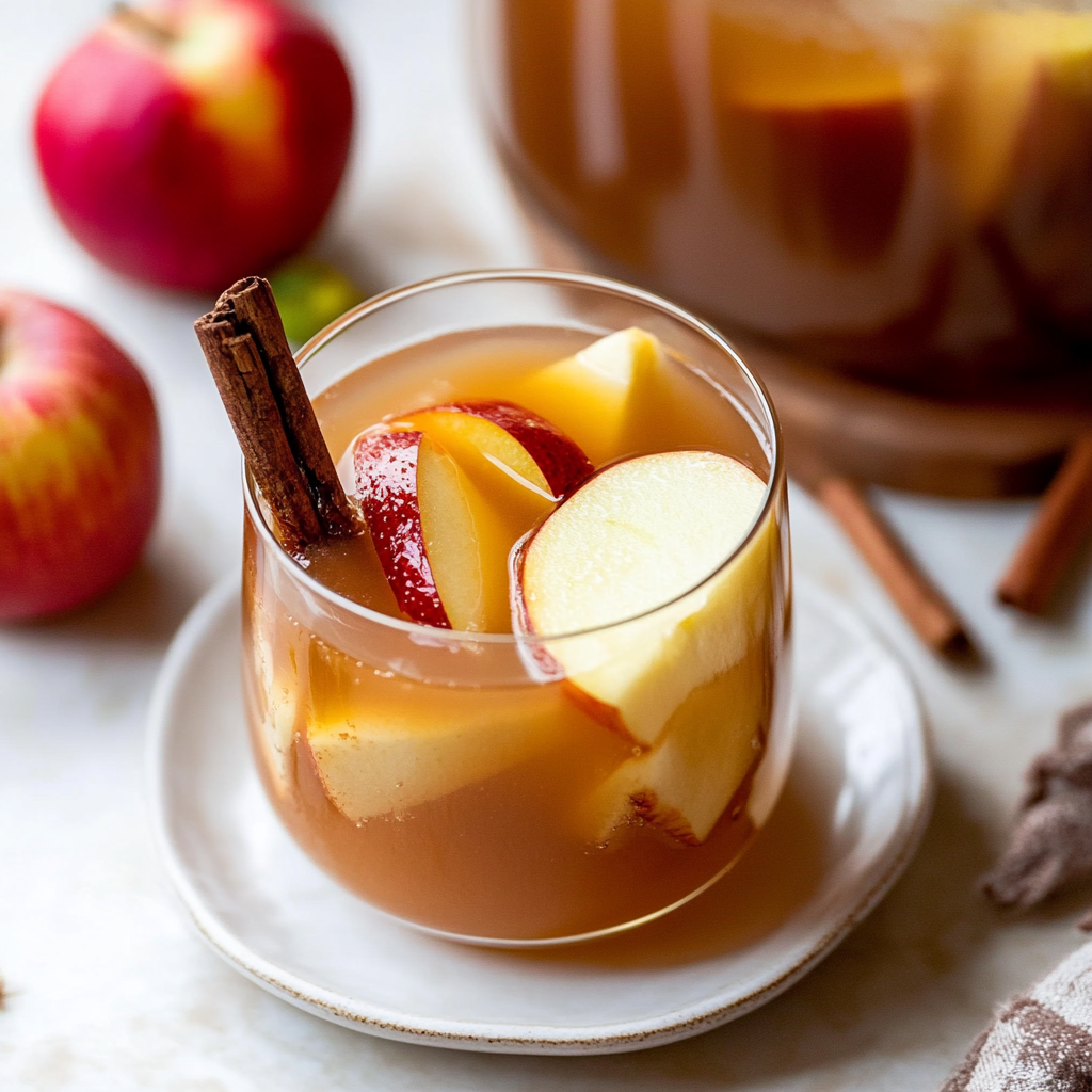 Recipe preparation for apple cider
