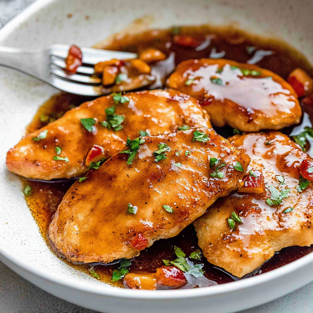 Recipe preparation for honey garlic chicken