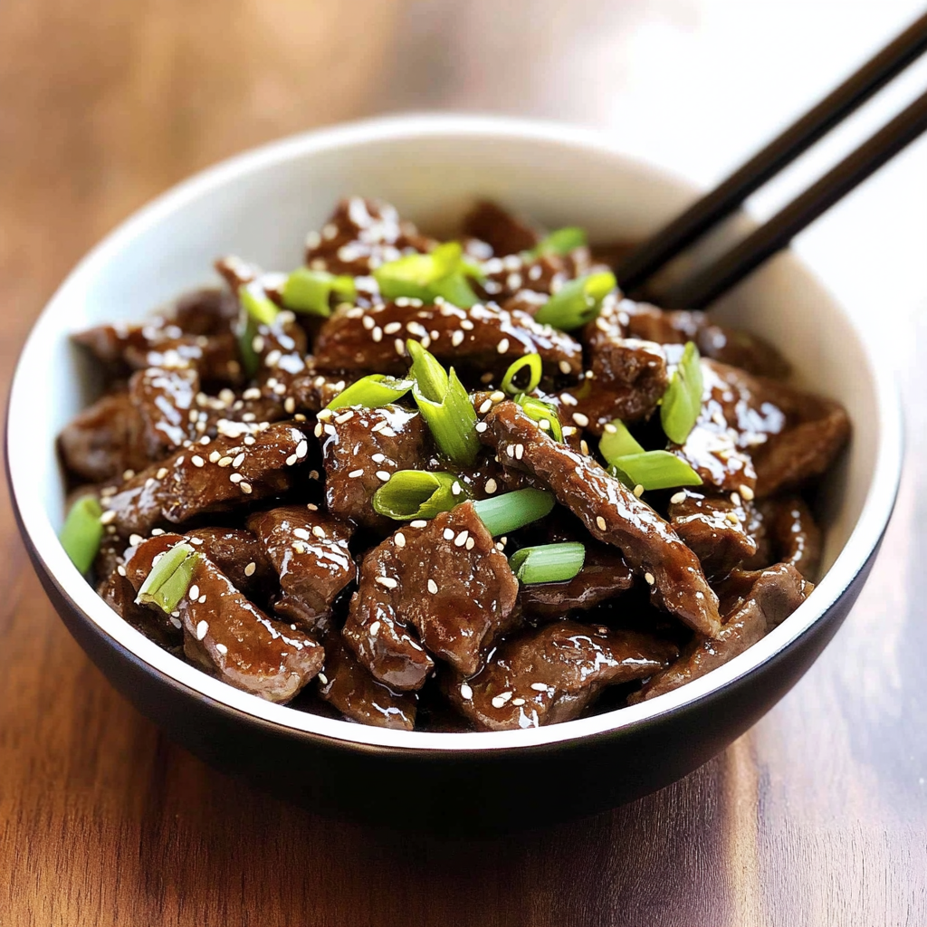 Recipe preparation for korean beef