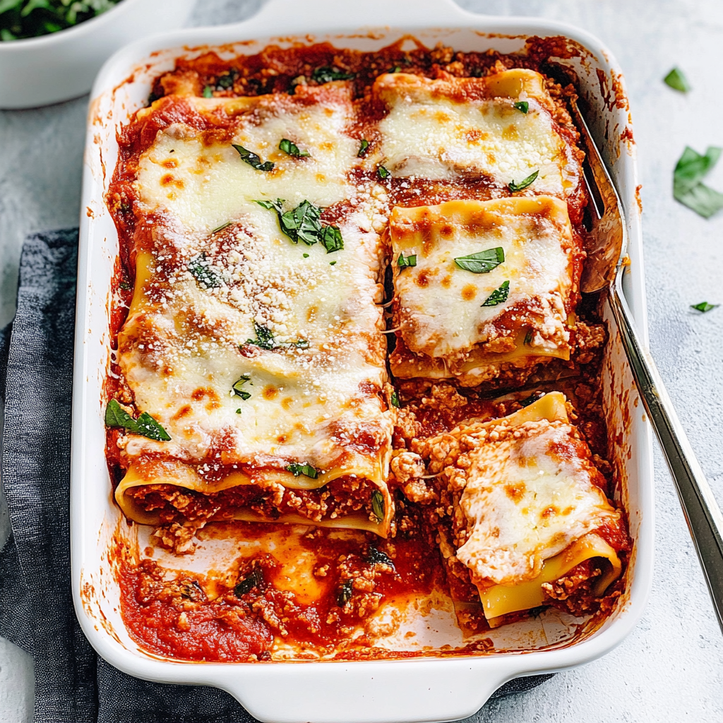 Recipe preparation for lasagna recipe with ricotta