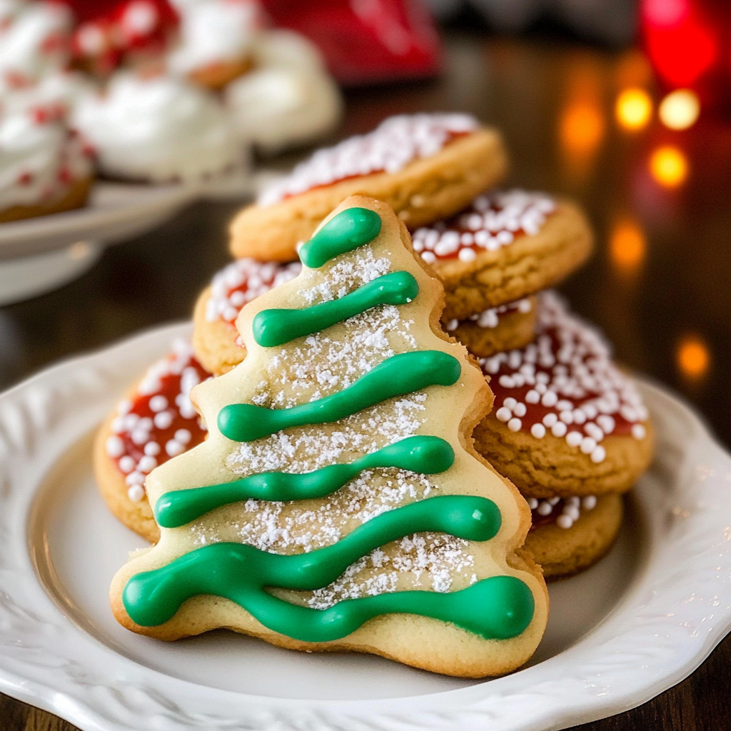 Recipe preparation for sugar cookies with royal icing