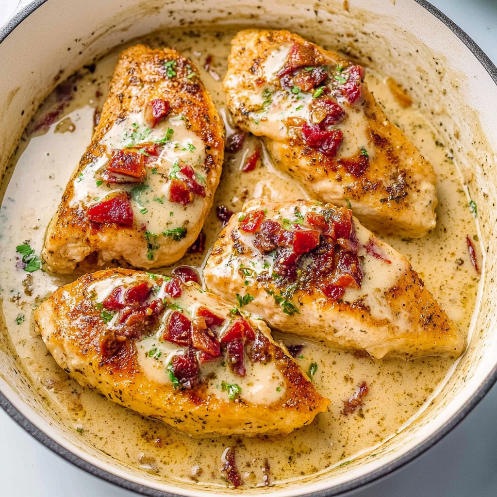 Recipe preparation for Marry Me Chicken