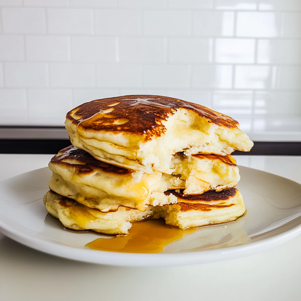 Recipe preparation for Mini Cloud Pancakes