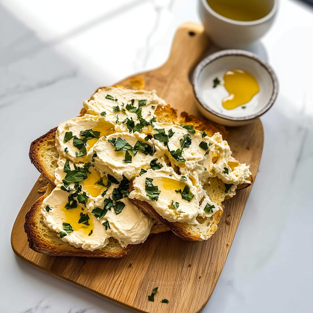 Recipe preparation for Butter Boards