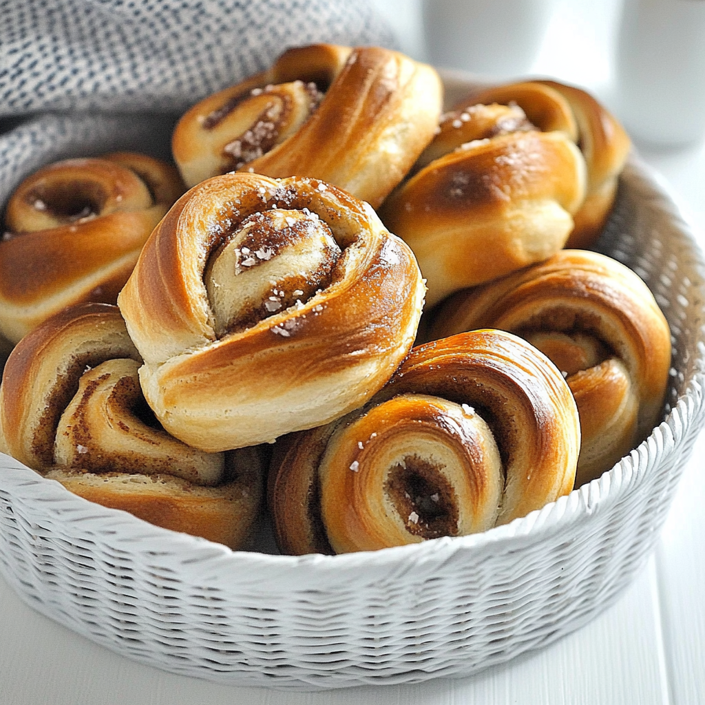 Recipe preparation for cardamom buns