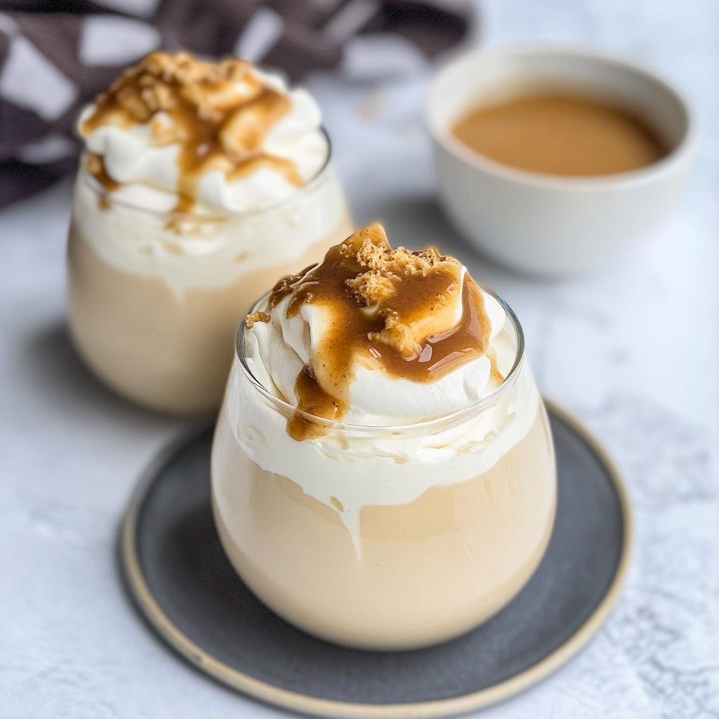 Recipe preparation for whipped coffee