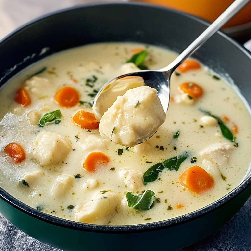 Recipe preparation for chicken gnocchi soup