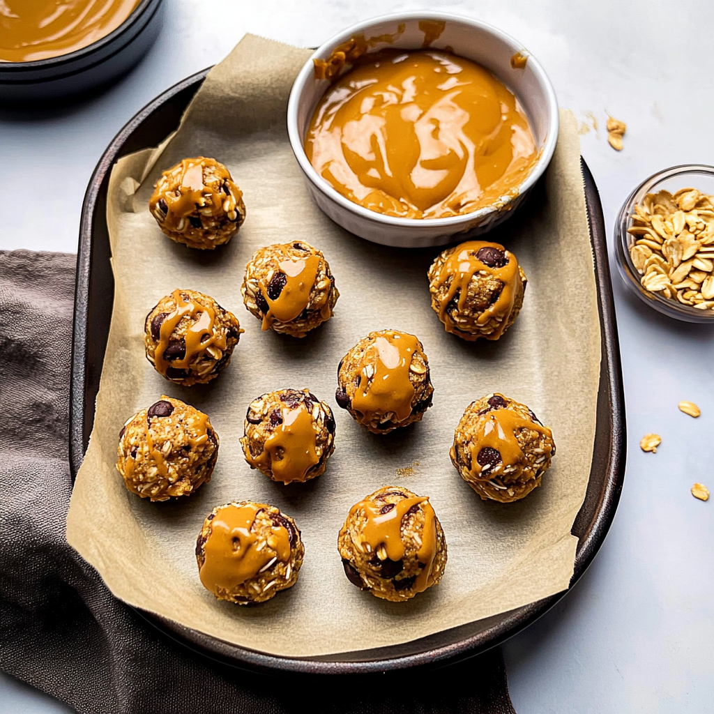 Recipe preparation for peanut butter energy balls