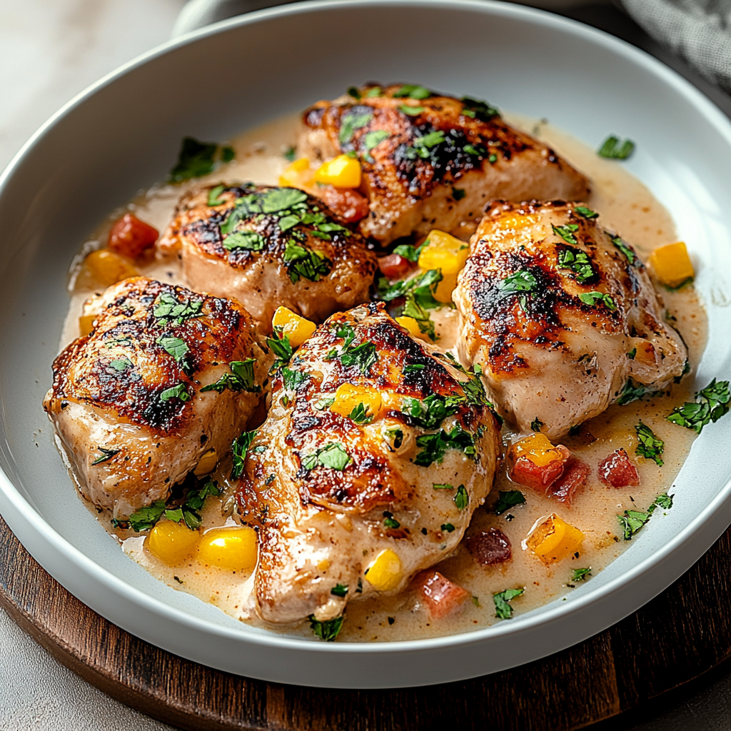 Recipe preparation for Marry Me Chicken