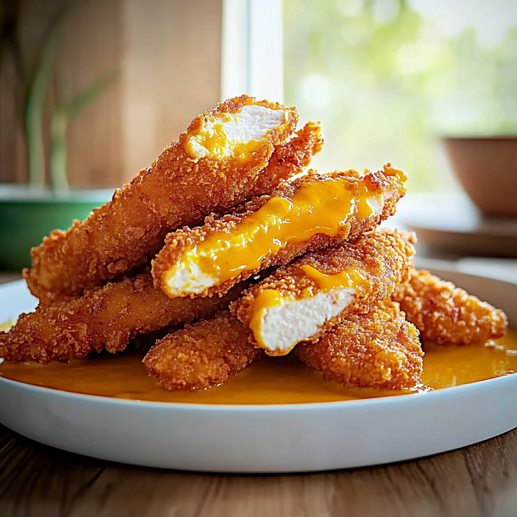 Recipe preparation for chicken strips recipe